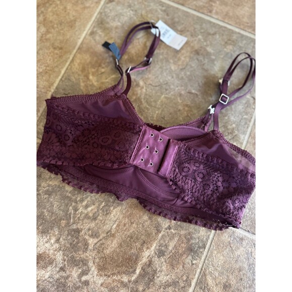 Aerie Real Power Wireless Push Up Joy Convertible Lace Bra Size 32B - Picture 6 of 8